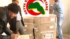 Heyva Sor’dan Şengallilere 250 ton yardım!