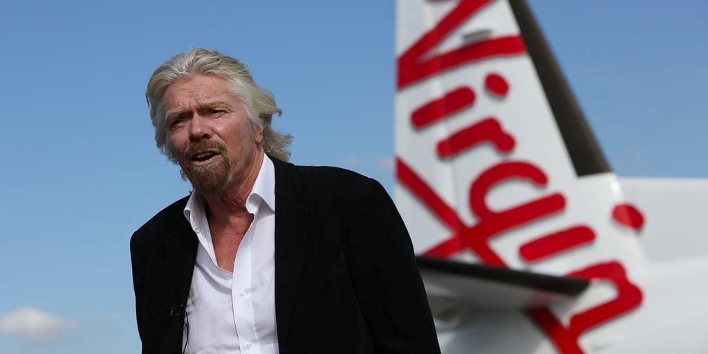 Sir Richard Branson Unveils Regional Airline In Perth