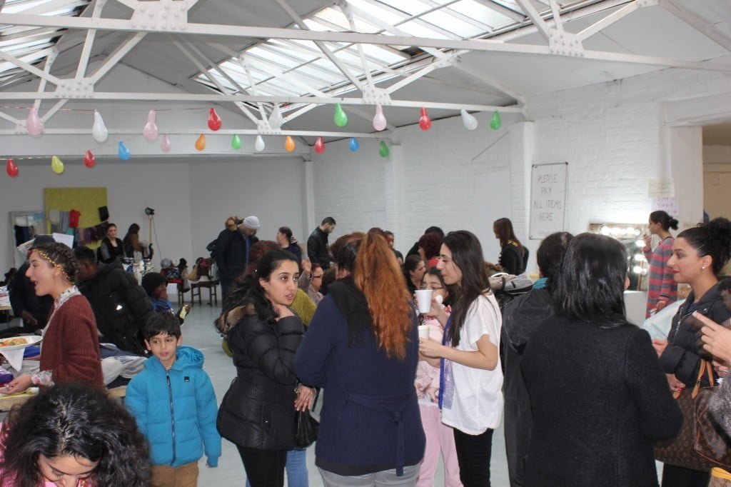 Kobane ve Şengal için yardım fuarı 1