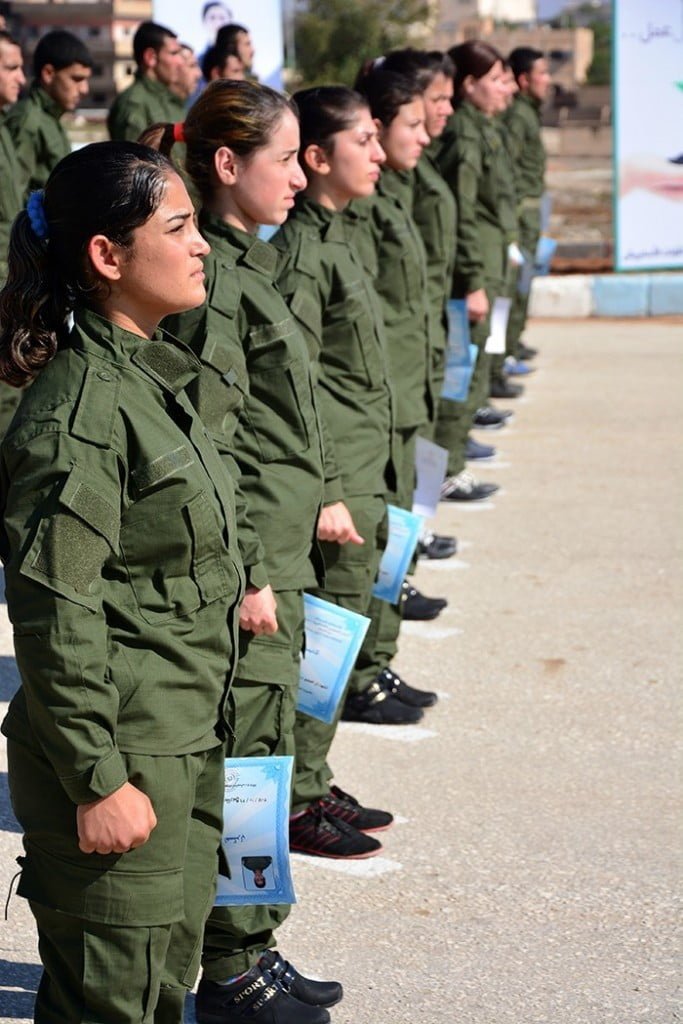 Asayiş birliği mezuniyet töreni-Serekaniye