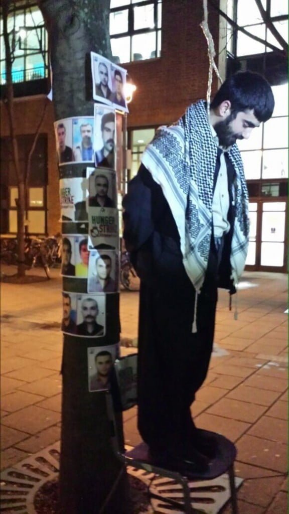 Ji xwendevanên SOAS´ê Jibo girtiyên greva birçîbûnê çalakî 1