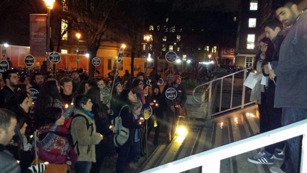 Soas Öğrencileri Hrant Dink’i Andı 1