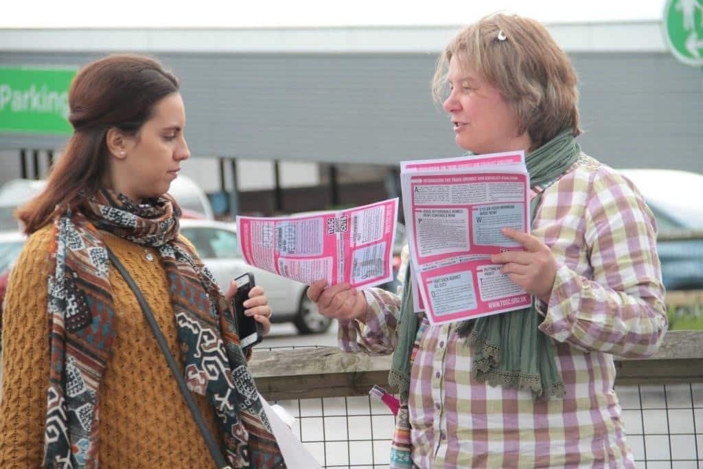 Tusc Edmonton Green'de kampanyalarına devam ettiler