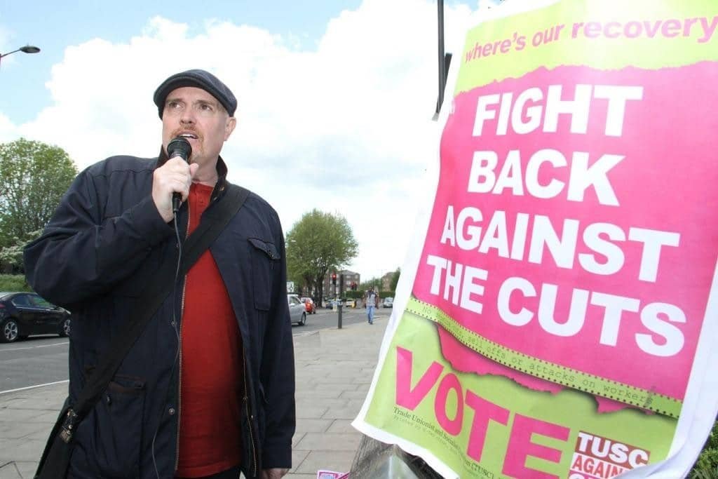 Tusc Edmonton milletvekili adayı, metro çalışanı, Lewis Peacock