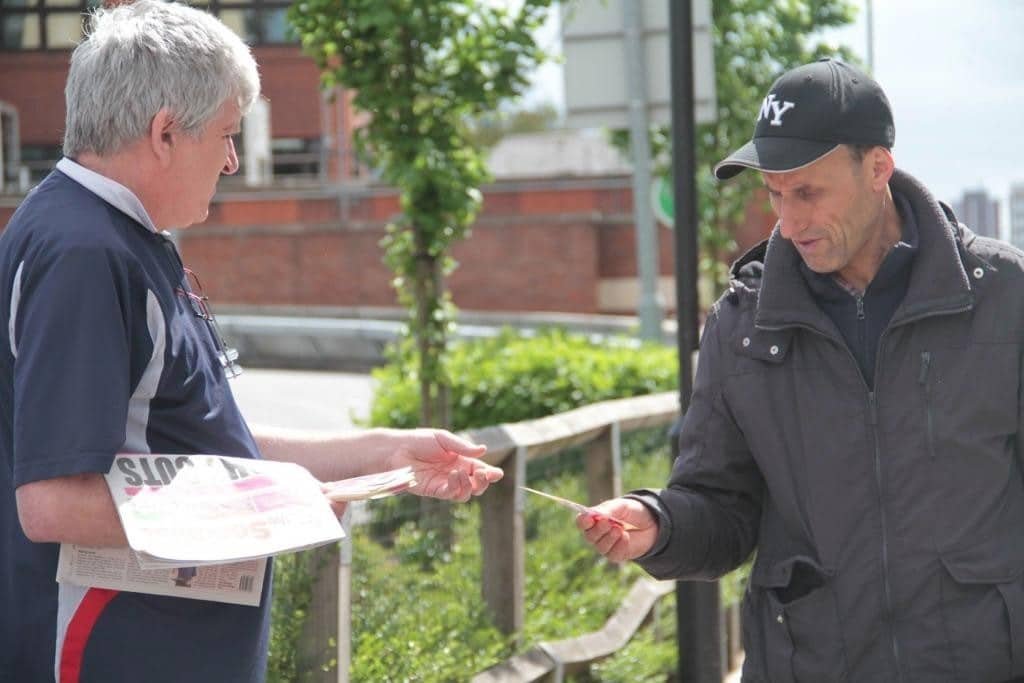 Tusc Edmonton Green'de kampanyalarına devam ettiler