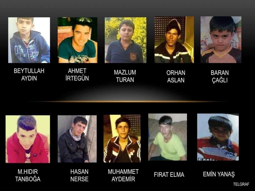 40 Gün İçerisinde 10’u Çocuk 52 Sivil, Türk Güvenlik Güçleri Tarafından Katledildi 1