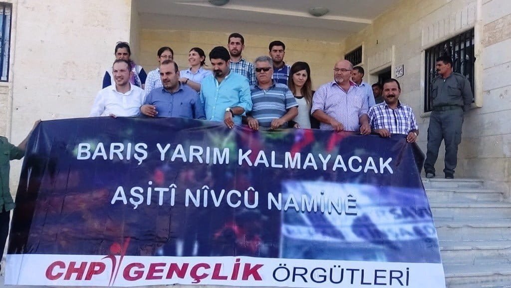 CHP Gençlik Kolları Kobane Kantonunu Ziyaret Etti 1