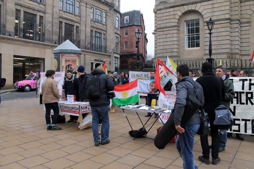 Türk Devleti İskoçya’da Protesto Edildi 1