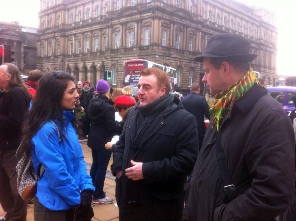Türk Devleti İskoçya’da Protesto Edildi 2