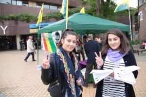 Londra`da çadır eylemine büyük ilgi 1