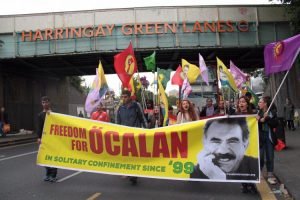 Londra’lı gençlerden Apo’ya özgürlük yürüyüşü 1