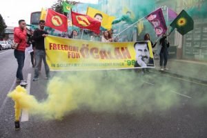 Londra’lı gençlerden Apo’ya özgürlük yürüyüşü 1