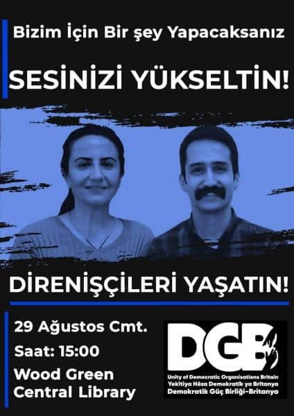 Londra DGB’den acil eylem çağrısı