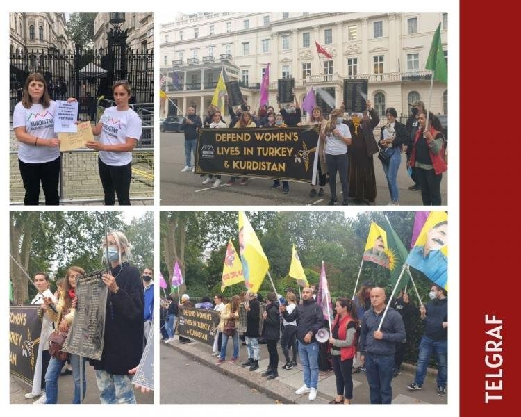 Londra'dan kadın dayanışması