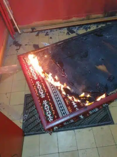 Viyana Türkiyeli İşçiler Derneği'ne saldırı görüntüleri