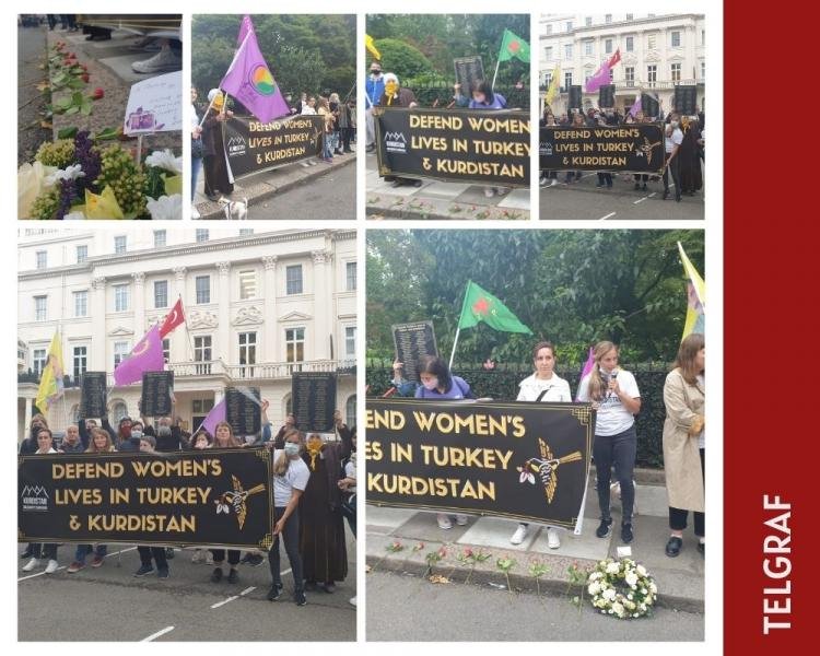 Londra'dan kadın dayanışması