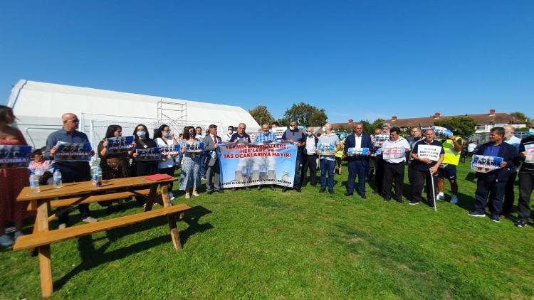 Londra'dan Elbistan'a HES karşıtı eylem