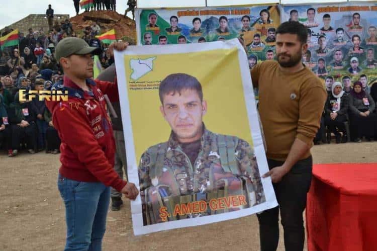 Kürt Halk Meclisi YPG’li Nordin Rahimuk’u andı Kürt Halk Meclisi YPG’li Nordin Rahimuk’u andı