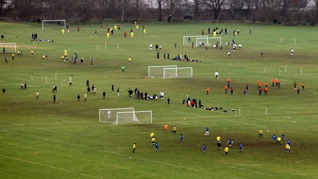 Hackney Marshes’ı yenileme projesi Hackney Marshes’ı yenileme projesi