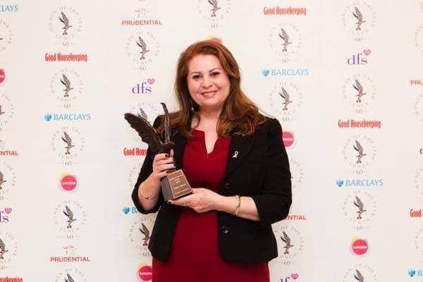 ‘Yılın Kadını-2014’ ödülü, Kürdistanlı Diana Nammi’ye ‘Yılın Kadını-2014’ ödülü, Kürdistanlı Diana Nammi’ye
