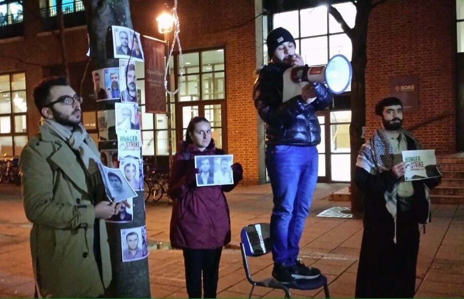 Ji xwendevanên SOAS´ê Jibo girtiyên greva birçîbûnê çalakî Ji xwendevanên SOAS´ê Jibo girtiyên greva birçîbûnê çalakî