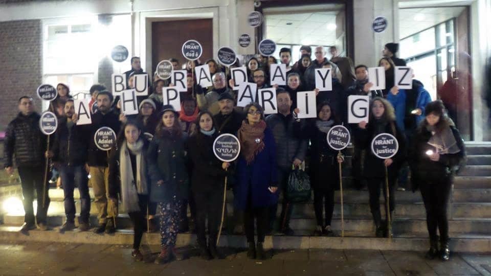 Soas Öğrencileri Hrant Dink’i Andı Soas Öğrencileri Hrant Dink’i Andı