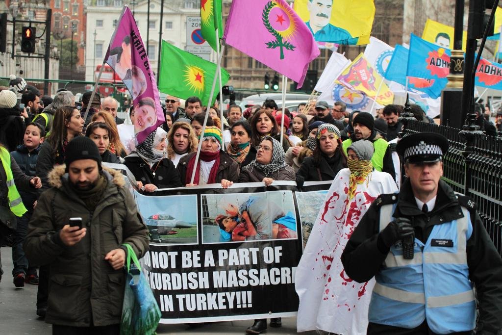 Londra’daki Eylemler Aralıksız Devam Ediyor Londra’daki Eylemler Aralıksız Devam Ediyor