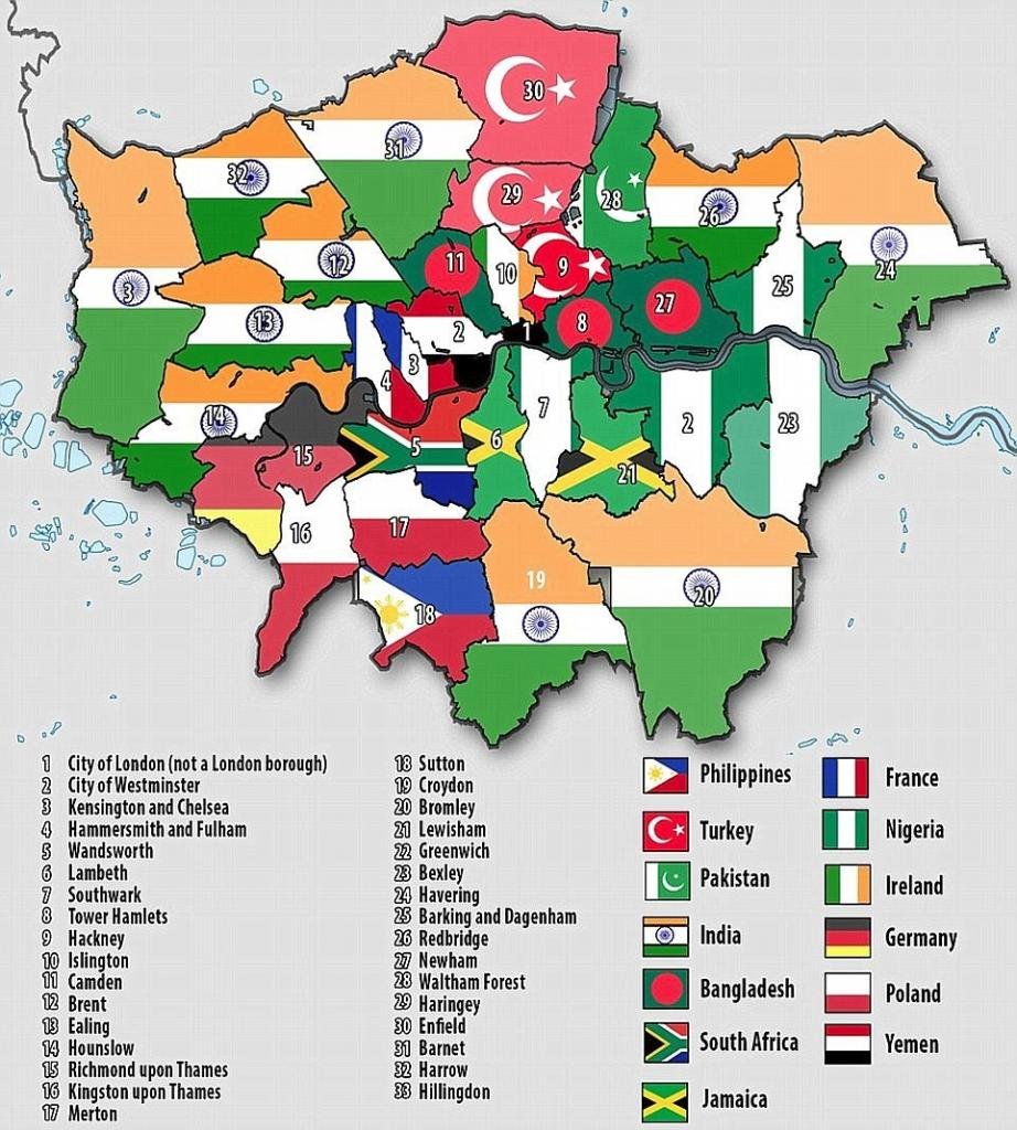 Londra’nın nüfusu 8.6 milyona ulaştı: Yüzde 50’si yabancı ülkelerde doğmuş Londra’nın nüfusu 8.6 milyona ulaştı: Yüzde 50’si yabancı ülkelerde doğmuş