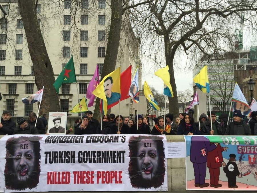 Başbakanlık’ta Dört Günlük Cizre Eylemi Başbakanlık’ta Dört Günlük Cizre Eylemi