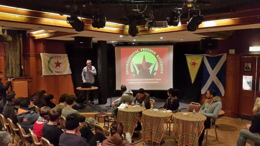 Edinburgh da “Rojava ve Cîzre Görgü Tanığı” Paneli Edinburgh da “Rojava ve Cîzre Görgü Tanığı” Paneli