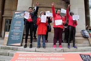Londra Refugees Welcome Here Eylemi Foto: Erem Kansoy 19/03/2016