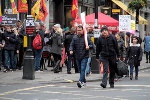 Londra Refugees Welcome Here Eylemi Foto: Erem Kansoy 19/03/2016