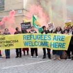 Londra Refugees Welcome Here Eylemi Foto: Erem Kansoy 19/03/2016