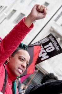 Londra Refugees Welcome Here Eylemi Foto: Erem Kansoy 19/03/2016