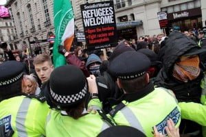 Londra Refugees Welcome Here Eylemi Foto: Erem Kansoy 19/03/2016