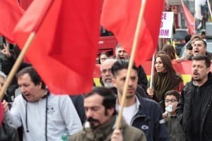 Londra'da Newroz Ateşi Foto: Erem Kansoy
