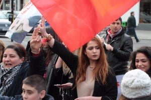 Londra'da Newroz Ateşi Foto: Erem Kansoy