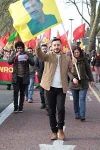 Londra'da Newroz Ateşi Foto: Erem Kansoy