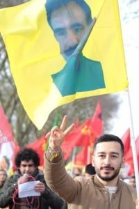 Londra'da Newroz Ateşi Foto: Erem Kansoy