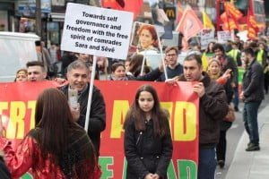 Londra'da Newroz Ateşi Foto: Erem KansoyLondra'da Newroz Ateşi Foto: Erem Kansoy