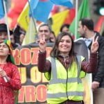 Londra'da Newroz Ateşi Foto: Erem Kansoy