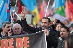 Londra'da Newroz Ateşi Foto: Erem Kansoy