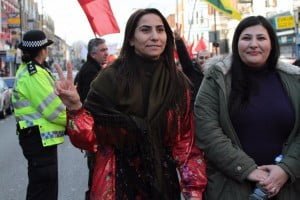 Londra'da Newroz Ateşi Foto: Erem Kansoy