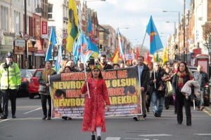 Londra'da Newroz Ateşi Foto: Erem KansoyLondra'da Newroz Ateşi Foto: Erem Kansoy