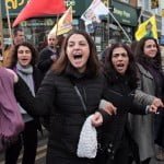 Londra'da Newroz Ateşi Foto: Erem Kansoy