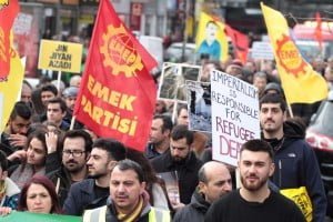 Londra'da Newroz Ateşi Foto: Erem Kansoy