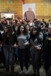 Londra'da Newroz Ateşi Foto: Erem Kansoy
