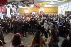 Londra'da Newroz Ateşi Foto: Erem Kansoy