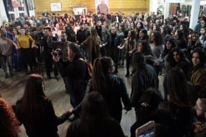 Londra'da Newroz Ateşi Foto: Erem Kansoy