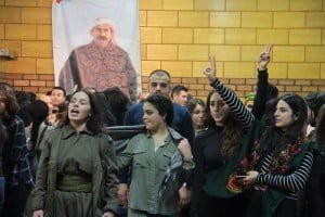 Londra'da Newroz Ateşi Foto: Erem Kansoy